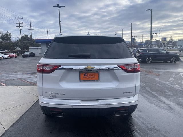 Used 2021 Chevrolet Traverse Premier 4D Sport Utility – 1GNEVKKW1MJ165566