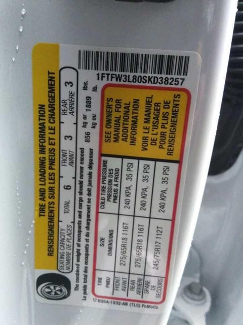 Used 2025 Ford F-150 XLT 4D SuperCrew – 1FTFW3L80SKD38257